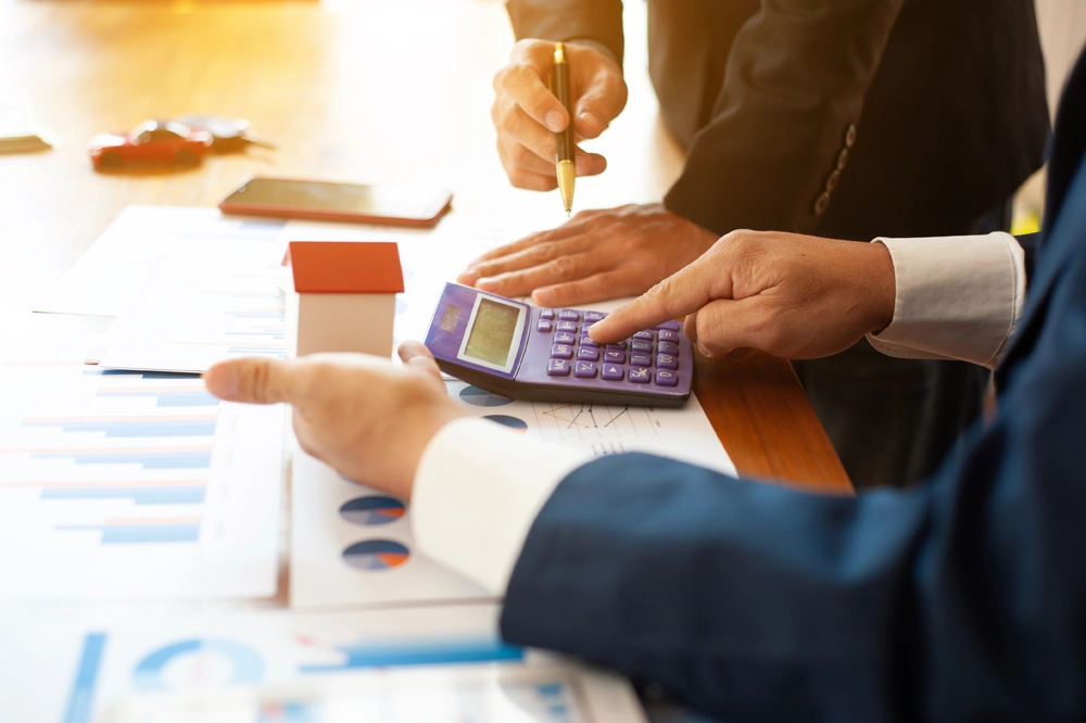 Équipe D'astous Cloutier- Calculatrice avec maison